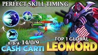 Leomord Beast Mode with Perfect Area Damage?! | Top 1 Global Leomord by CASH CARTI ~ Mobile Legends