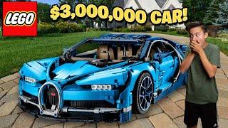 BUILDING A $3 MILLION CAR OUT OF LEGO!!! Lego Bugatti Chiron + UCS Star Destroyer GIVEAWAY!