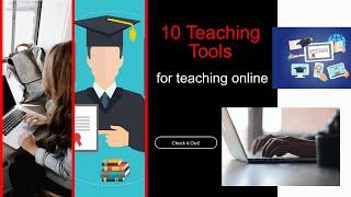 10 Teacher tools for online learning