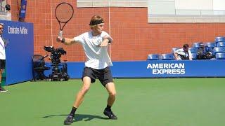 Andrey Rublev Forehand Slow Motion - ATP Tennis Forehand Technique