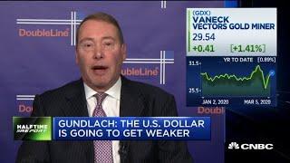 U.S. dollar to get weaker, expect gold to go higher: 'Bond King' Jeffrey Gundlach