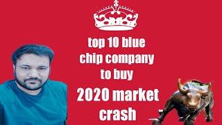 Top 10 blue chip company to buy 2020 market crash