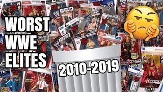 THE WORST WWE ELITE FROM EVERY YEAR! 2010-2019