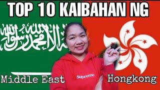 PART 2 || TOP 10 KAIBAHAN NG MIDDLE EAST AT HONGKONG || USAPANG OFW DH SA HONGKONG