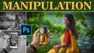 Take a Selfie Effect in Photoshop || Image Editing & Manipulation in Photoshop CC 2020 || RED PIXELS