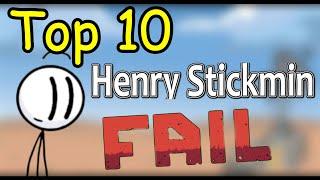 Top 10 Henry Stickmin Fails