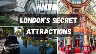 TOP 10 LONDON SECRET ATTRACTIONS // Hidden Gems for Tourists