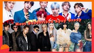 Top 10 Most Subscribed Kpop Group by Top Music Artists