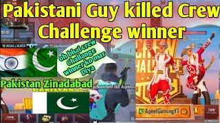 This Pakistani Guy killed Crew Challenge Winner | Pakistani Talent | Pakistan Zinadabad