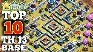 New Top 10 TH13 War Base Link 2020 | Base Link Given In Video Description ( Clash of Clans)