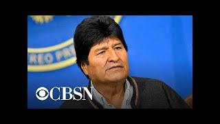 Bolivian President Evo Morales resigns after election fraud and protests