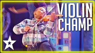 Best Violinist on America's Got Talent: The Champions 2020 | Kids Got Talent