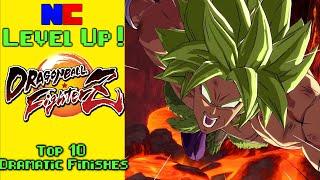 Top 10 Dragon Ball Fighterz Dramatic Finishes -- Level Up!