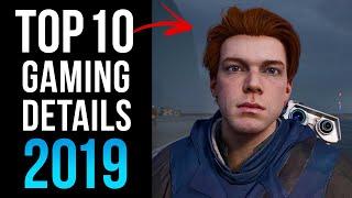 Top 10 Video Game Details of 2019