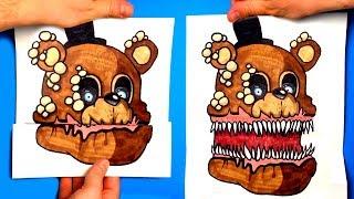 CREATE YOUR FNAF ANIMATRONICS - TOP 15 Five Nights at Freddy's DIY CHALLENGE in 2019 | You cant hide