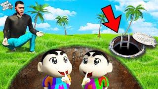 GTA 5 : Franklin Finding Shinchan & Pinchan In Playing Hide & Seek In GTA 5 ! (GTA 5 mods)