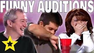 FUNNIEST AUDITIONS GUARANTEED TO MAKE YOU LAUGH Top 10 - X Factor - American Idol