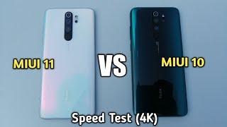 REDMI NOTE 8 PRO | MIUI 10 VS MIUI 11 | SPEED TEST!!