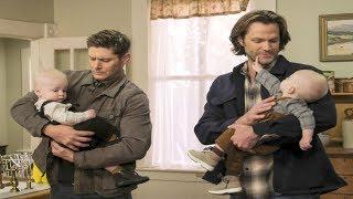 Supernatural 15x10 Promo Photos With A Twist | The Boys Adopt Twin Babies & Fight UFC Monsters