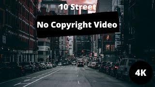 Top 10 Free Street Stock Videos | 4K Video | HD Video | Non-Copyright Video | Ariel View of Street |