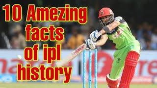 Top 10 amezing facts of ipl history part:-1