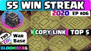 COC TH9 LEGEND + WARBASE with COPY LINK!! New 3rd Dark Elixir Drill BEST TH9 BASE 2020 anti 2&3 star