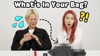 Korean Man and Woman Compare What's In Their Bags [PART 2]