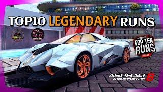 Asphalt 8 TOP 10 LEGENDARY RUNS OF THE MONTH Episode #14 @Taskeen Haider ❌ Super G Black