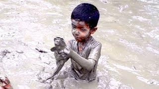 Kids Hand Fishing | Amazing Boy Catching Giant Big Catfish by Hand