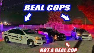 Testing Our 1000HP Fake Cop Car...Ends With Us Getting Pulled Over By Actual Cops.