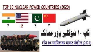 TOP 10 NUCLEAR POWER COUNTRIES OF WORLD (2020)