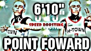 6'10"  SPEED BOOSTING POINT FOWARD!?! BREAKING ANKLES!?! 100 PERCENT BEST BUILD NBA 2K20