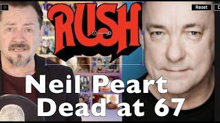 Legendary Rush Drummer Neil Peart Dead at 67