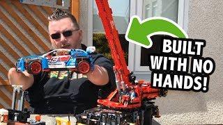 Man Born Without Hands Builds LEGO to Inspire Others