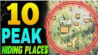 PEAK HIDDEN PLACE IN FREE FIRE ! TOP 10 HIDE PLACE IN BERMUDA MAP ! RANK PUSH TIPS ! Game knowledge