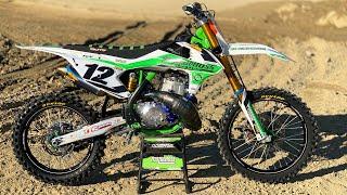 Extreme custom built project KTX500E 2 Stroke - Motocross Action Magazine