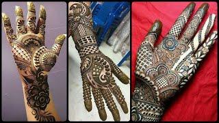 Top 55+ Beautiful & Unique Dubai & Khafif Front Hand Mehndi Designs Collections 2020//2021