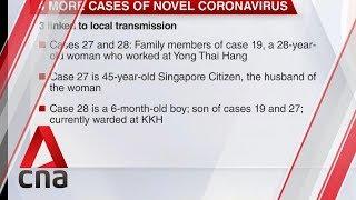 Singapore confirms 4 new cases of coronavirus, including 6-month-old infant of infected couple