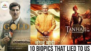 Top 10 Biopics that lied to us | Top 10 | Brainwash