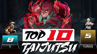 TOP 10 TAIJUTSU USERS - AnimeScale