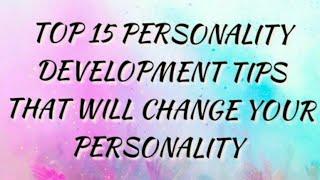 Top 15 Personality development tips in English|good thoughts for students| good thoughts in English|