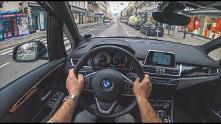 BMW Seria 2 Active Tourer | 4K POV Test Drive #389 Joe Black