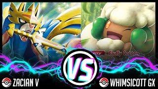 **NEW** Whimsicott GX vs Zacian V / Lucario & Melmetal GX