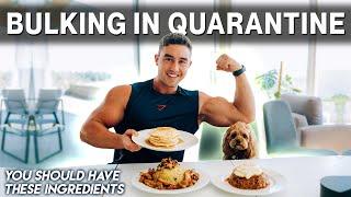 TOP 3 Bulking Meals in Quarantine | EASY AND DELICIOUS | Zac Perna