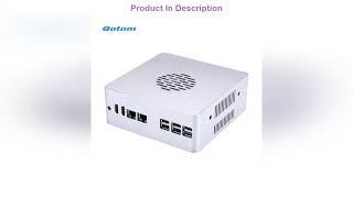 TOP 10 Qotom DIY Mini Desktop Computers Q600S Barebone System Support 6th 7th Gen Processor DDR4 RA