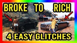 GTA 5 - Top 4 SOLO Money Glitches in TO MAKE YOU RICH! (Everyone Can Do This) OVER $3 MILL PER HOUR!