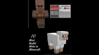 Top 10 most USEFUL mobs in Minecraft....