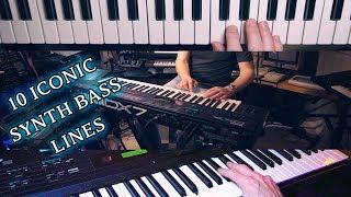 10 ICONIC Synth Bass Lines