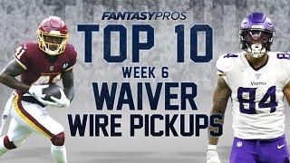 Top 10 Week 6 Waiver Wire Pickups (2020 Fantasy Football)