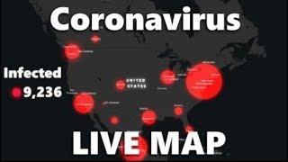 [LIVE] Real Time Counter, World Map - WUHAN Novel Coronavirus [Breaking-Philippines death by corona]